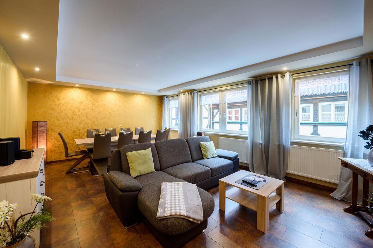 Apartmenthaus Im Stieg Quedlinburg Exterior photo